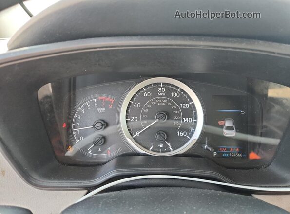 JTDEPMAE2NJ190226 2022 TOYOTA COROLLA Gray 