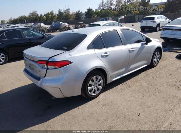 JTDEPMAE3MJ142510 2021 TOYOTA COROLLA Silver Задня права чверть