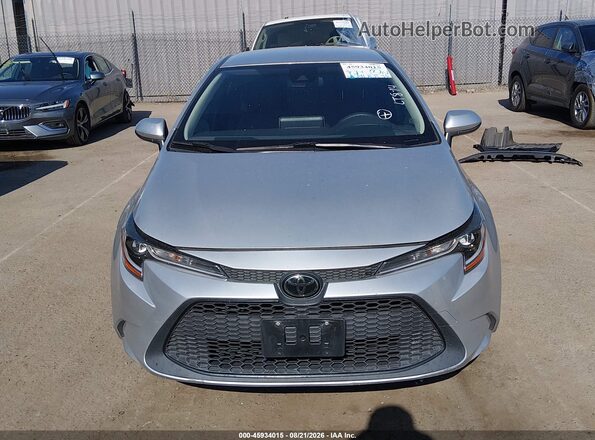 JTDEPMAE3MJ142510 2021 TOYOTA COROLLA Silver Вид задньої частини салону