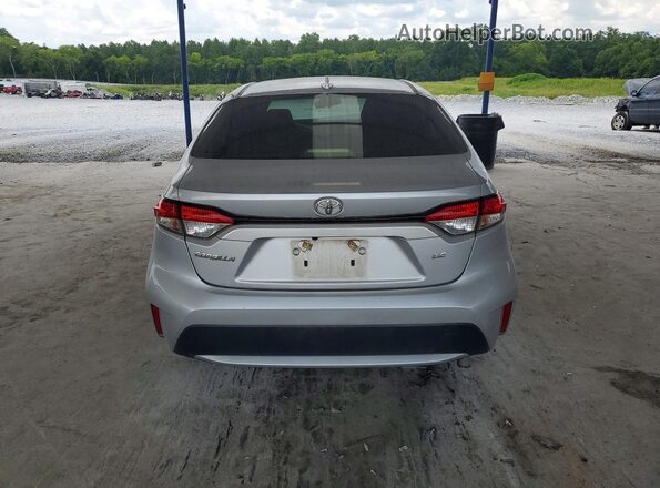 JTDEPMAE3MJ154415 2021 TOYOTA COROLLA Silver Հետևի տեսք