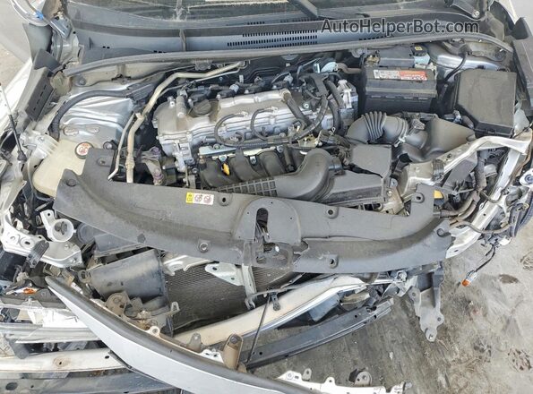 JTDEPMAE3MJ154415 2021 TOYOTA COROLLA Silver Սալոնի հետևի տեսք