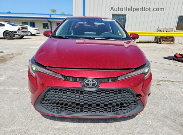JTDEPMAE3NJ201198 2022 TOYOTA COROLLA Red წინა ხედი