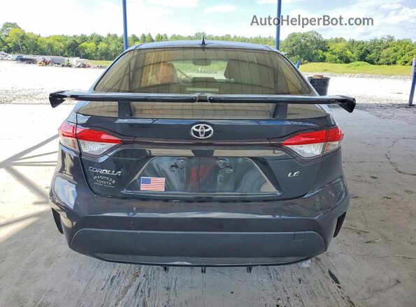 JTDEPMAE3NJ211875 2022 TOYOTA COROLLA Black Rear view