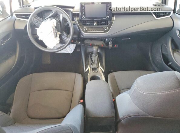 JTDEPMAE3NJ211875 2022 TOYOTA COROLLA Black Dashboard view
