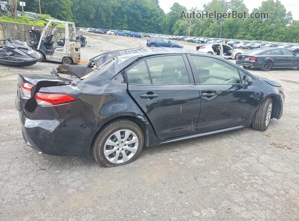 JTDEPMAE3NJ232290 2022 TOYOTA COROLLA Black უკანა მარჯვენა