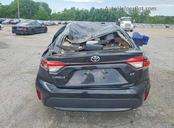 JTDEPMAE3NJ232290 2022 TOYOTA COROLLA Black უკანა ხედი