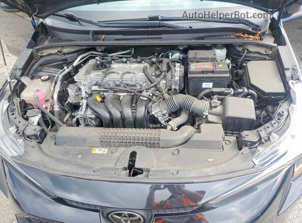 JTDEPMAE3NJ232290 2022 TOYOTA COROLLA Black უკანა სალონის ხედი