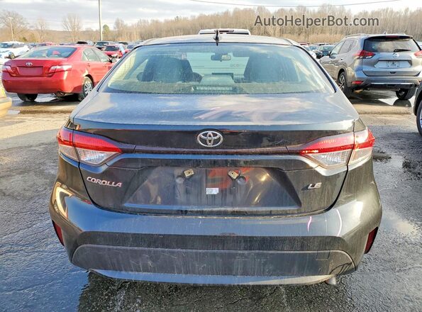 JTDEPMAE4MJ183728 2021 TOYOTA COROLLA Black Rear view