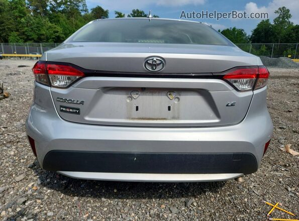 JTDEPMAE4N3011799 2022 TOYOTA COROLLA Gray Հետևի տեսք