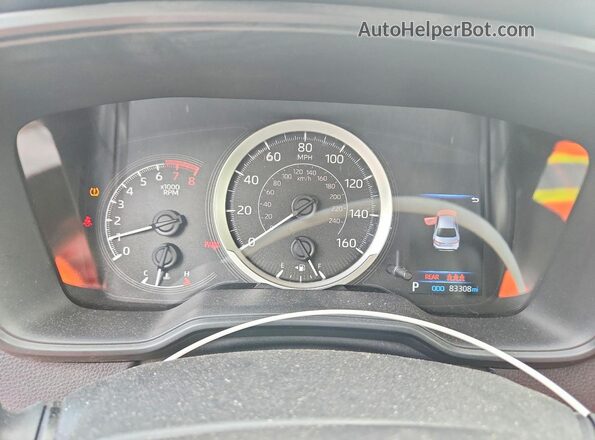 JTDEPMAE4N3011799 2022 TOYOTA COROLLA Gray Սարքավորումների վահանակի տեսք