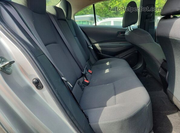 JTDEPMAE4N3011799 2022 TOYOTA COROLLA Gray Հետևի նստատեղերի տեսք