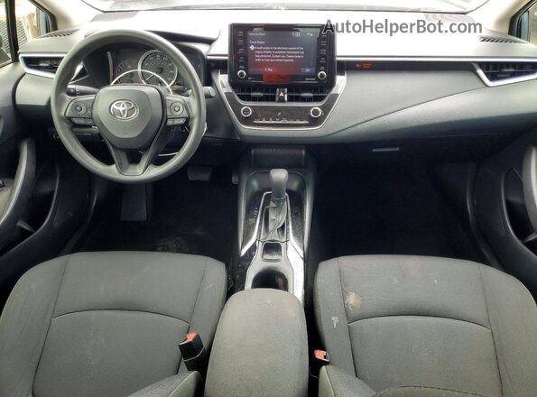 JTDEPMAE4N3029980 2022 TOYOTA COROLLA Blue Առջևի վահանակի տեսք