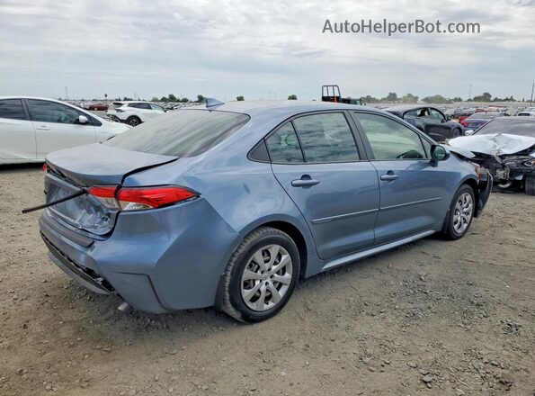 JTDEPMAE4N3029980 2022 TOYOTA COROLLA Blue Հետևի աջ