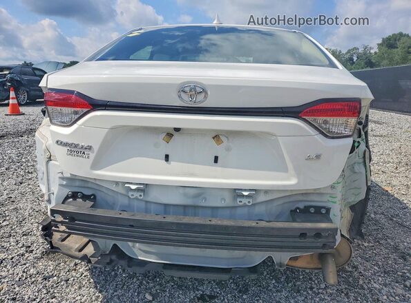 JTDEPMAE4NJ201758 2022 TOYOTA COROLLA White Widok z tyłu