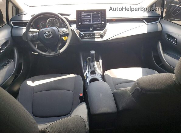JTDEPMAE4NJ202277 2022 TOYOTA COROLLA Silver Widok deski rozdzielczej
