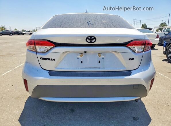 JTDEPMAE4NJ202277 2022 TOYOTA COROLLA Silver Widok z tyłu