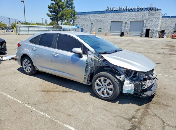 JTDEPMAE4NJ202277 2022 TOYOTA COROLLA Silver Przód prawy
