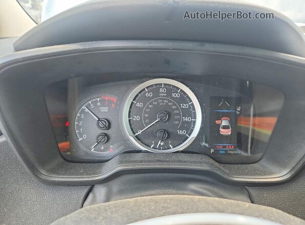 JTDEPMAE4NJ208905 2022 TOYOTA COROLLA Blue ხელსაწყოთა პანელის ხედი