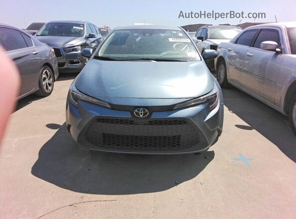 JTDEPMAE4NJ208905 2022 TOYOTA COROLLA Blue წინა ხედი