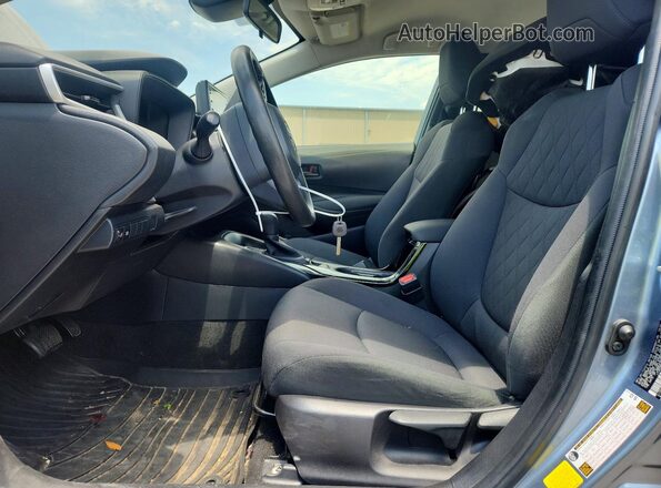 JTDEPMAE4NJ208905 2022 TOYOTA COROLLA Blue წინა სალონის ხედი