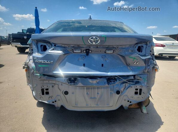 JTDEPMAE4NJ208905 2022 TOYOTA COROLLA Blue უკანა ხედი