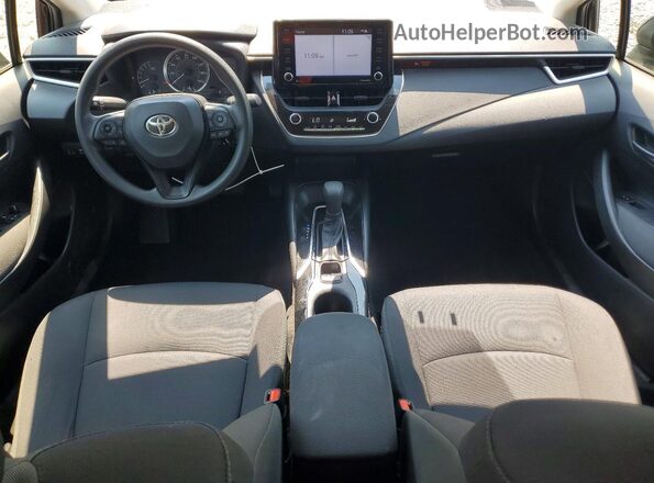 JTDEPMAE4NJ227437 2022 TOYOTA COROLLA Black Вид панелі приладів