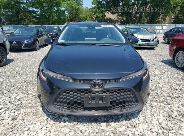 JTDEPMAE4NJ227437 2022 TOYOTA COROLLA Black Вид спереду