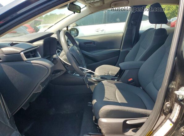 JTDEPMAE4NJ227437 2022 TOYOTA COROLLA Black Вид салону спереду