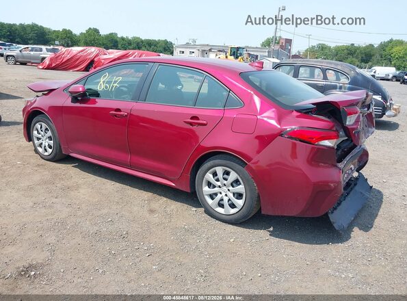 JTDEPMAE4NJ232573 2022 TOYOTA COROLLA Red Tył lewy