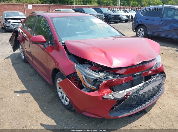 JTDEPMAE4NJ232573 2022 TOYOTA COROLLA Red Widok z przodu