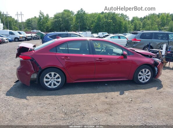 JTDEPMAE4NJ232573 2022 TOYOTA COROLLA Red Widok wnętrza z tyłu