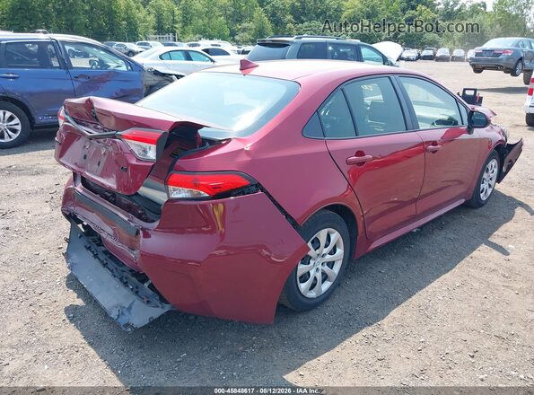 JTDEPMAE4NJ232573 2022 TOYOTA COROLLA Red Tył prawy