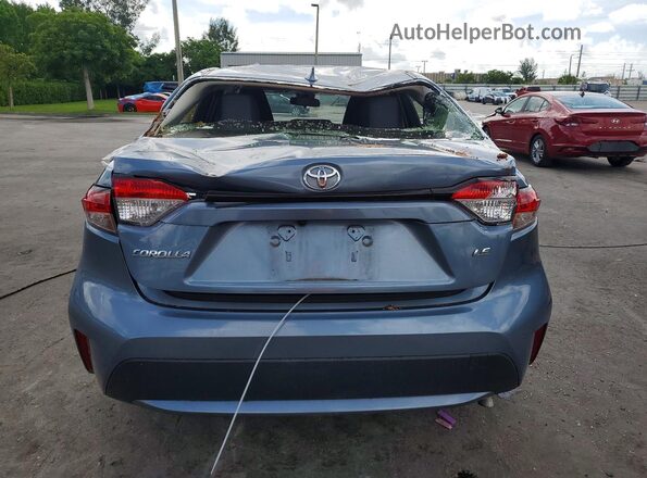 JTDEPMAE5MJ126910 2021 TOYOTA COROLLA Blue Widok z tyłu