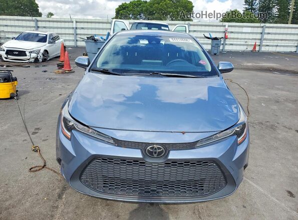 JTDEPMAE5MJ126910 2021 TOYOTA COROLLA Blue Widok z przodu