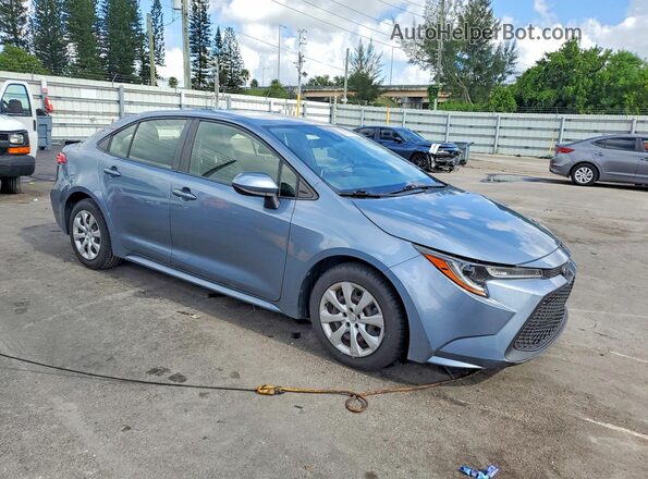 JTDEPMAE5MJ126910 2021 TOYOTA COROLLA Blue Przód prawy