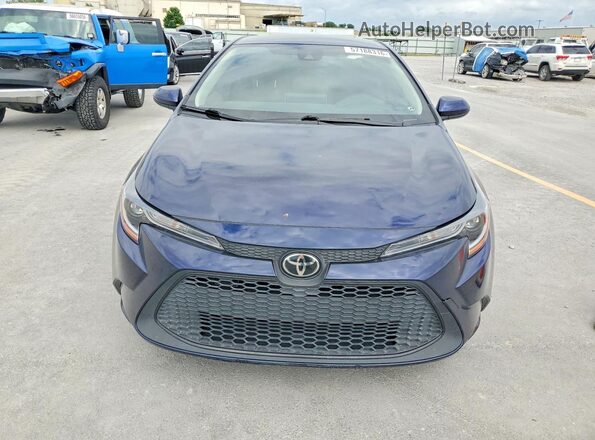 JTDEPMAE5MJ137857 2021 TOYOTA COROLLA Blue Դիմացի տեսք
