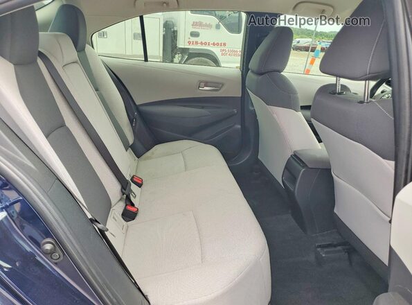 JTDEPMAE5MJ137857 2021 TOYOTA COROLLA Blue Հետևի նստատեղերի տեսք