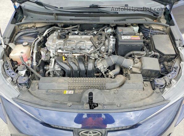 JTDEPMAE5MJ137857 2021 TOYOTA COROLLA Blue Սալոնի հետևի տեսք