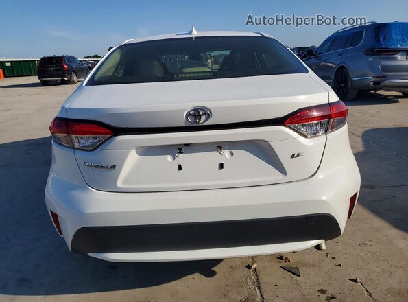 JTDEPMAE5MJ140709 2021 TOYOTA COROLLA White Հետևի տեսք