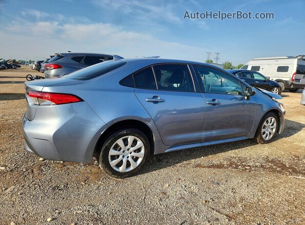 JTDEPMAE5MJ154576 2021 TOYOTA COROLLA Blue Հետևի աջ