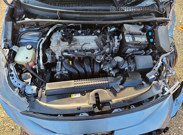 JTDEPMAE5MJ154576 2021 TOYOTA COROLLA Blue Սալոնի հետևի տեսք