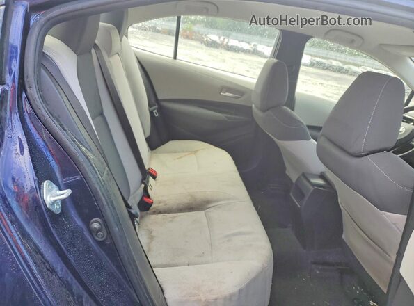JTDEPMAE5MJ174052 2021 TOYOTA COROLLA Blue Вид задніх сидінь