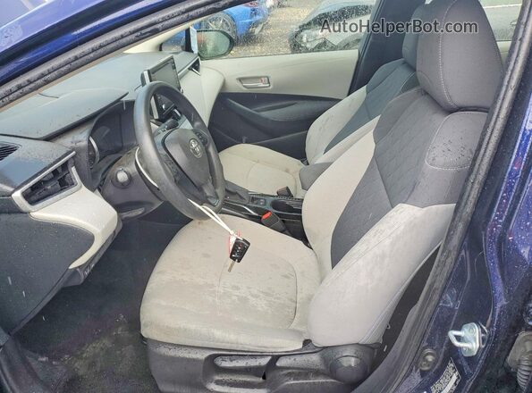 JTDEPMAE5MJ174052 2021 TOYOTA COROLLA Blue Вид салону спереду