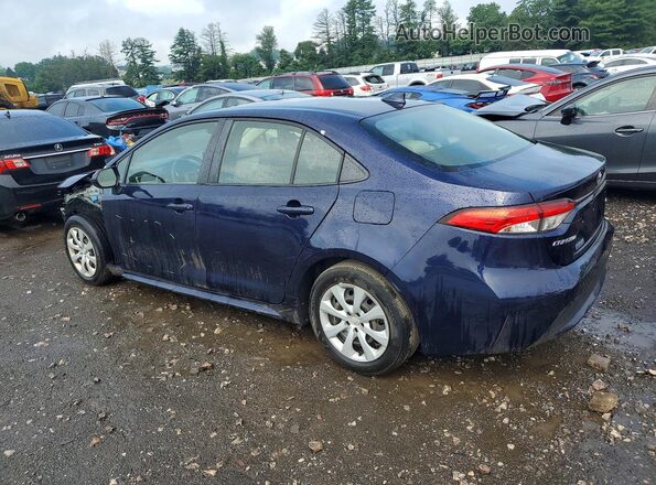 JTDEPMAE5MJ174052 2021 TOYOTA COROLLA Blue Задня ліва чверть
