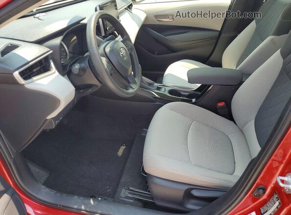 JTDEPMAE5MJ183219 2021 TOYOTA COROLLA Red Սալոնի դիմացի տեսք