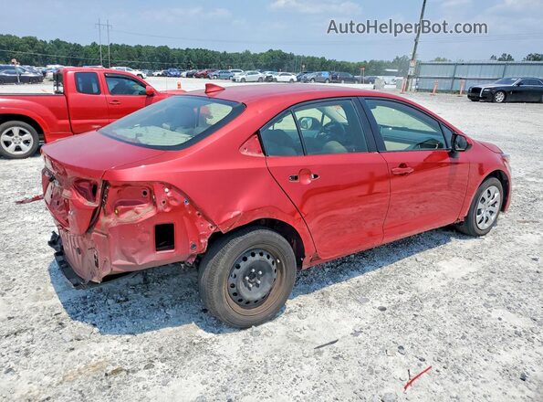 JTDEPMAE5MJ183219 2021 TOYOTA COROLLA Red Հետևի աջ