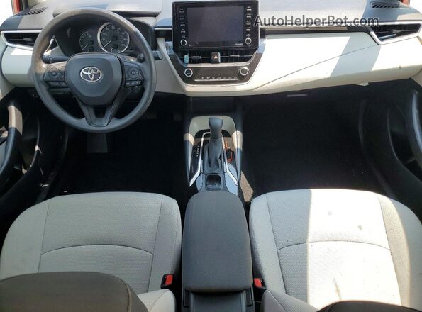 JTDEPMAE5MJ183219 2021 TOYOTA COROLLA Red Առջևի վահանակի տեսք