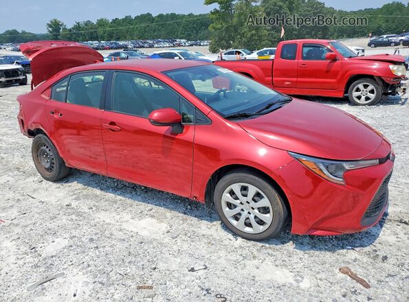 JTDEPMAE5MJ183219 2021 TOYOTA COROLLA Red Առջևի աջ