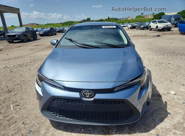 JTDEPMAE5MJ184550 2021 TOYOTA COROLLA Синий Вид спереди