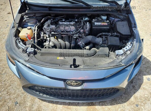 JTDEPMAE5MJ184550 2021 TOYOTA COROLLA Синий Вид задней части салона